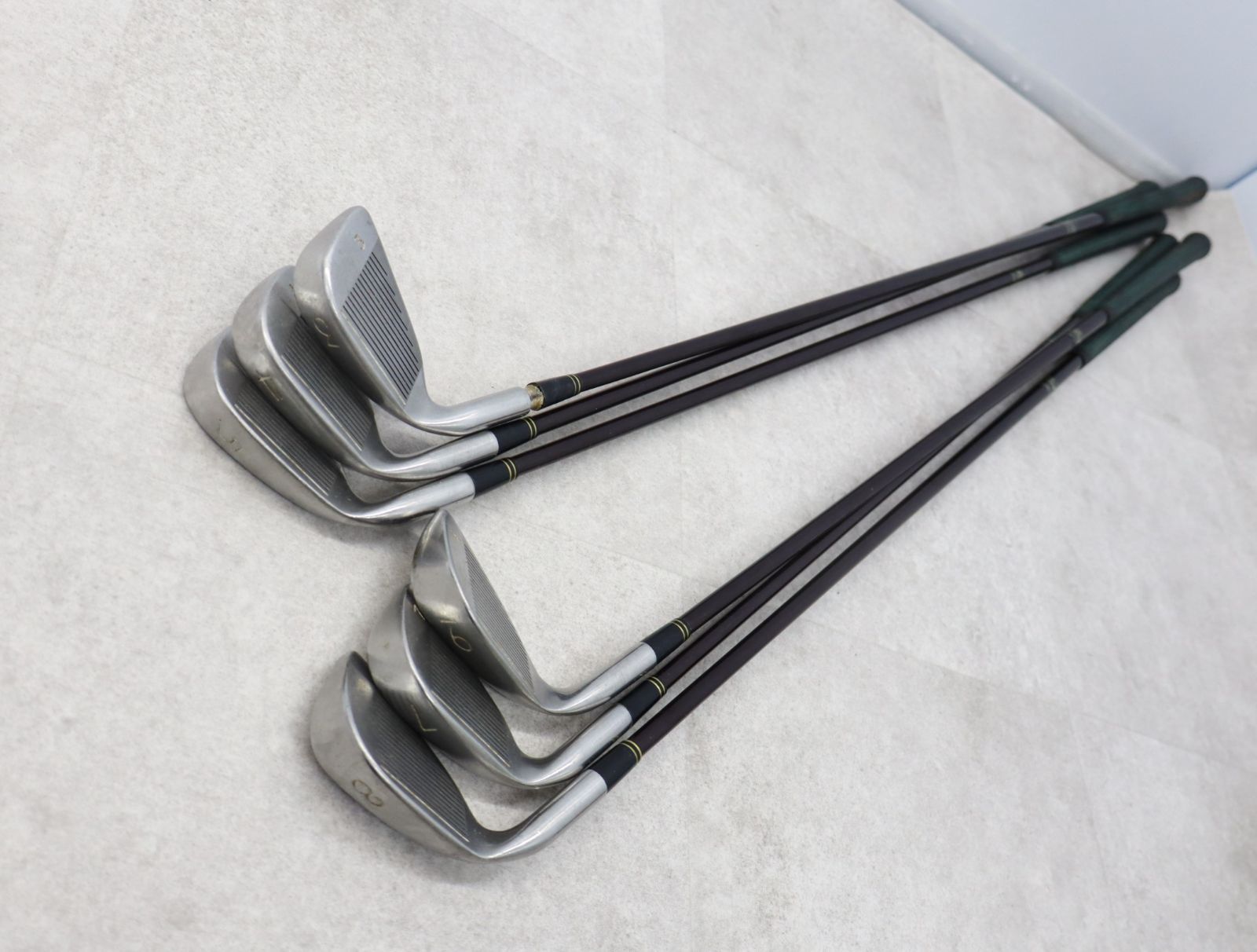 ▽ゴルフ用品 USED 希少｜6本まとめ アイアン｜TOUR MODEL Ⅱ