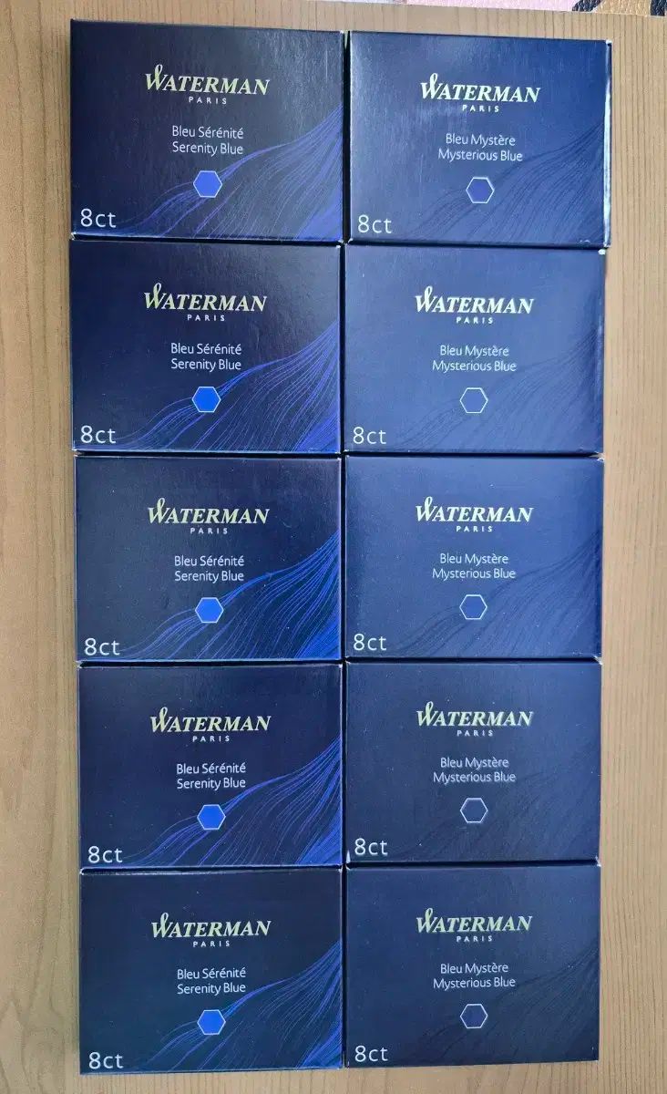 ウォーターマン 万年筆 インク カートリッジ 10パック まとめ