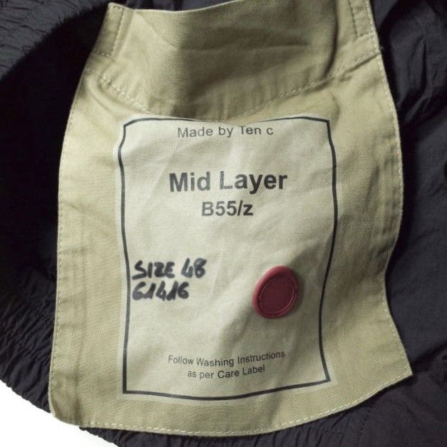 TEN-C テンシー 22AW イタリア製 MIDLAYER PILOT JACKET ミッド