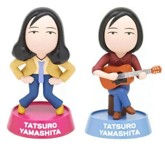 山下達郎 グッズ タツローくん フィギュア 2体セット PVC製