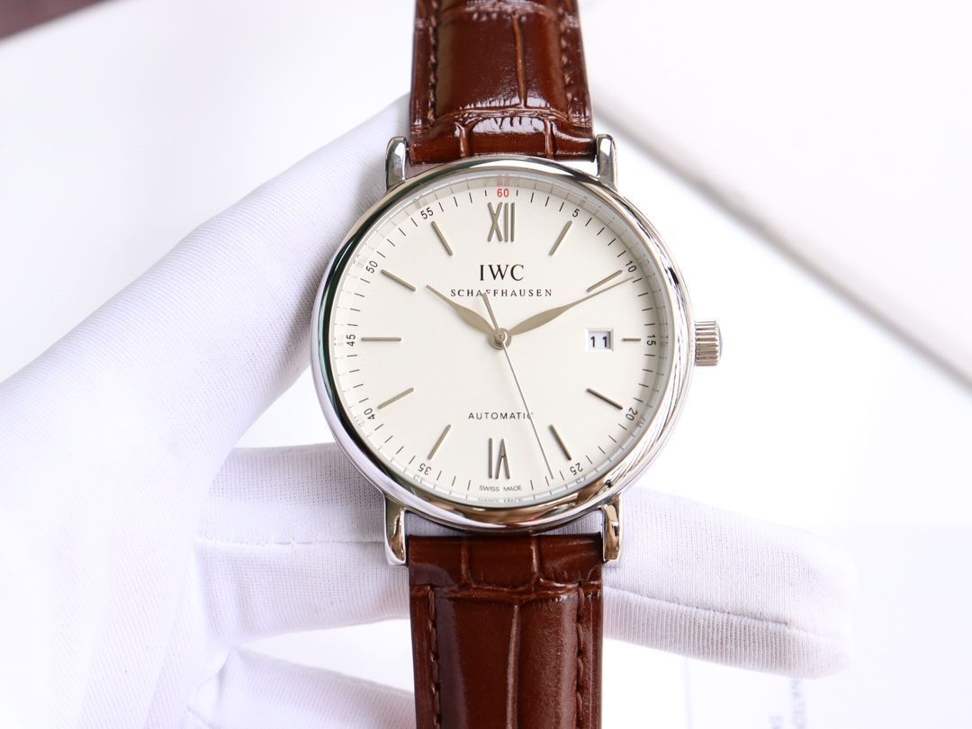 IWC ポートフィノ メンズドレスウォッチ - ケース カード 袋付き｜ ｜