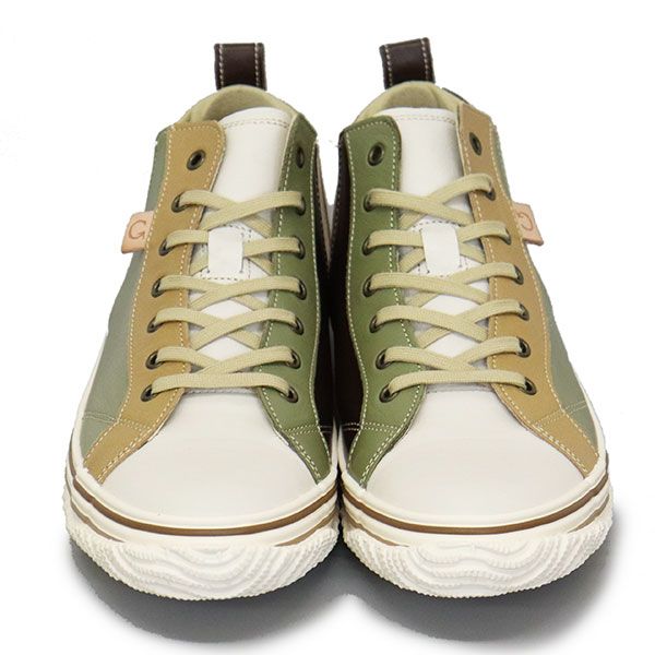 SPINGLE スピングル SP-442FA カンガルーレザーサイドゴアスニーカー 165 Multi SP042 XL-28.5cm