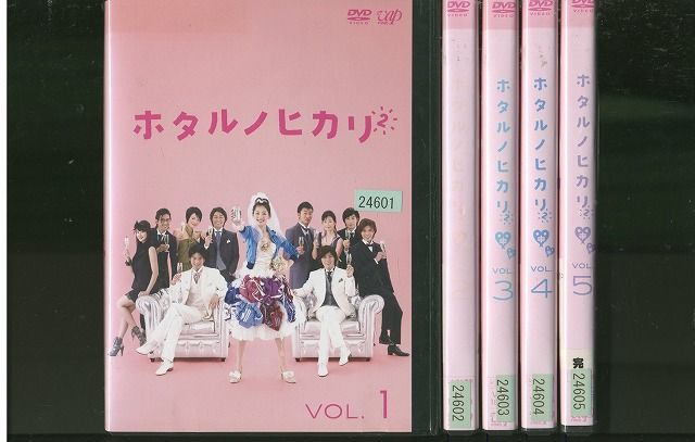 DVD ホタルノヒカリ2 綾瀬はるか 藤木直人 全5巻 ※ケース無し