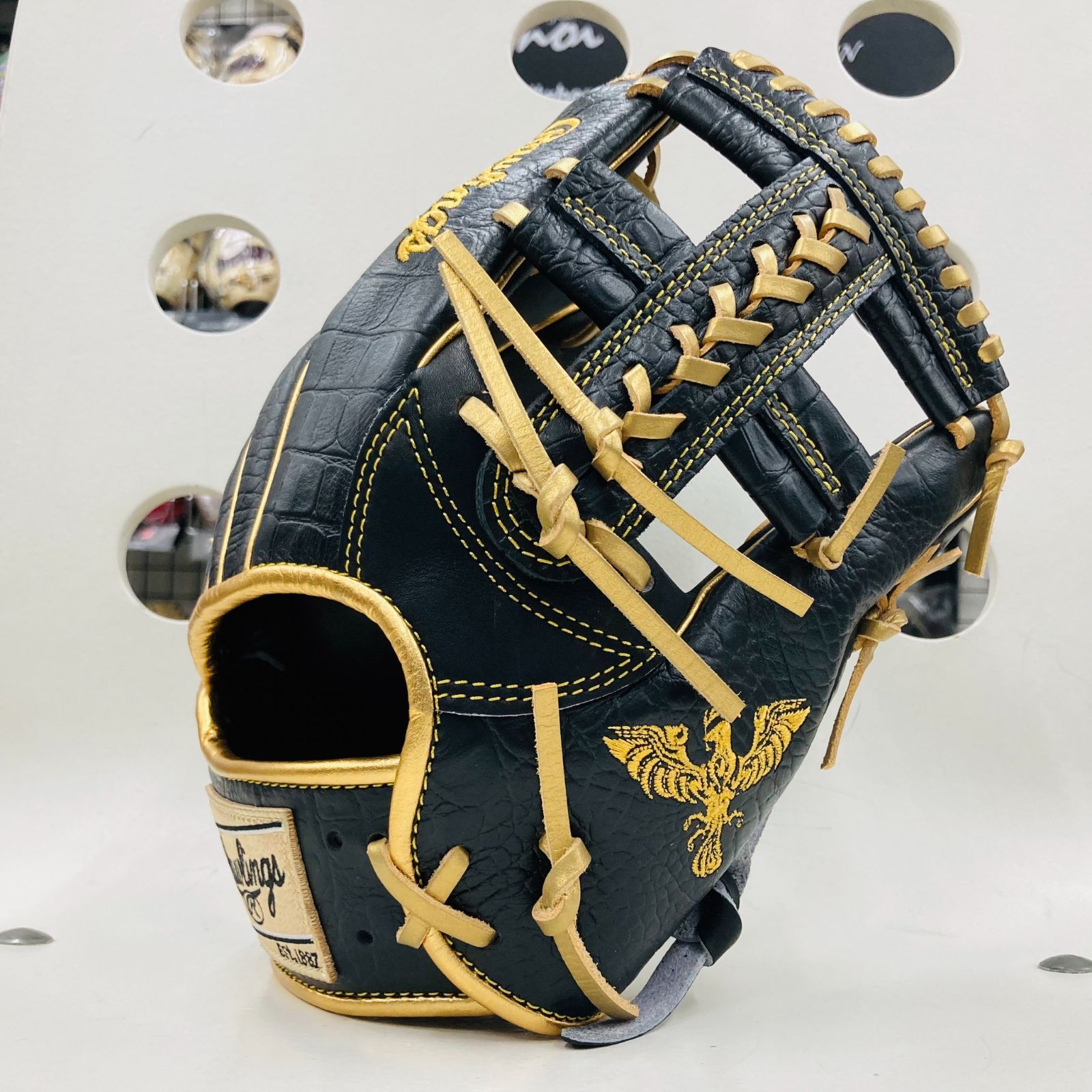 ローリングス オリジナルオーダーモデル 軟式用 内野手用 クロコダイル