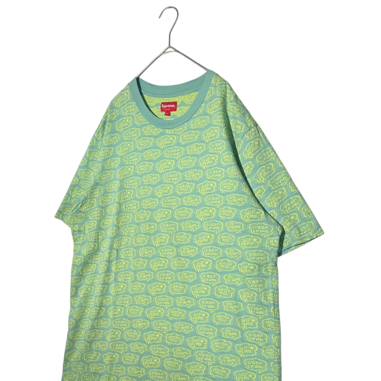 SUPREME(シュプリーム) 22SS Word Bubble Jacquard S/S Top