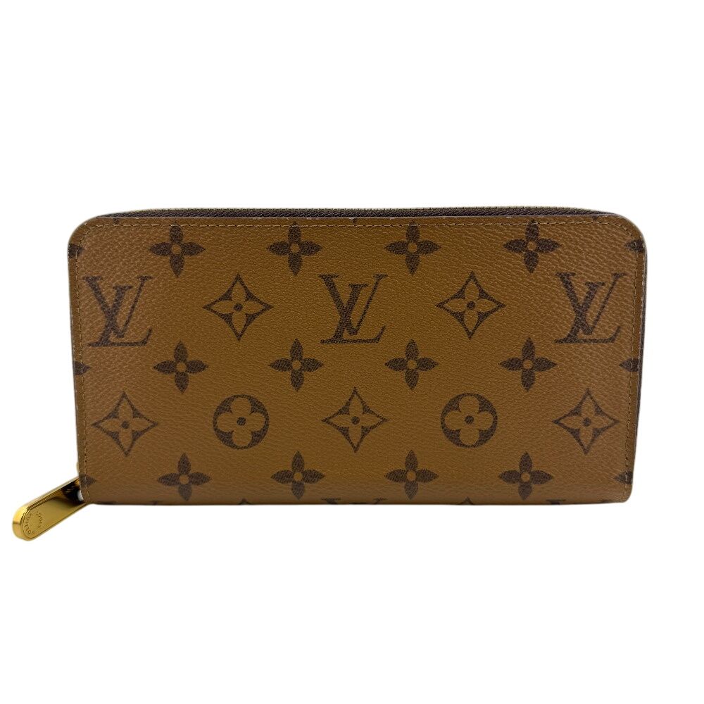 5%OFF フォロワークーポン LOUIS VUITTON ルイヴィトン ルイヴィトン M82444 ジッピーウォレット ラウンドファスナー モノグラム リバース 長財布 財布 ウォレット ブランド カード入れ 小銭入れ ブラウン ユニセックス