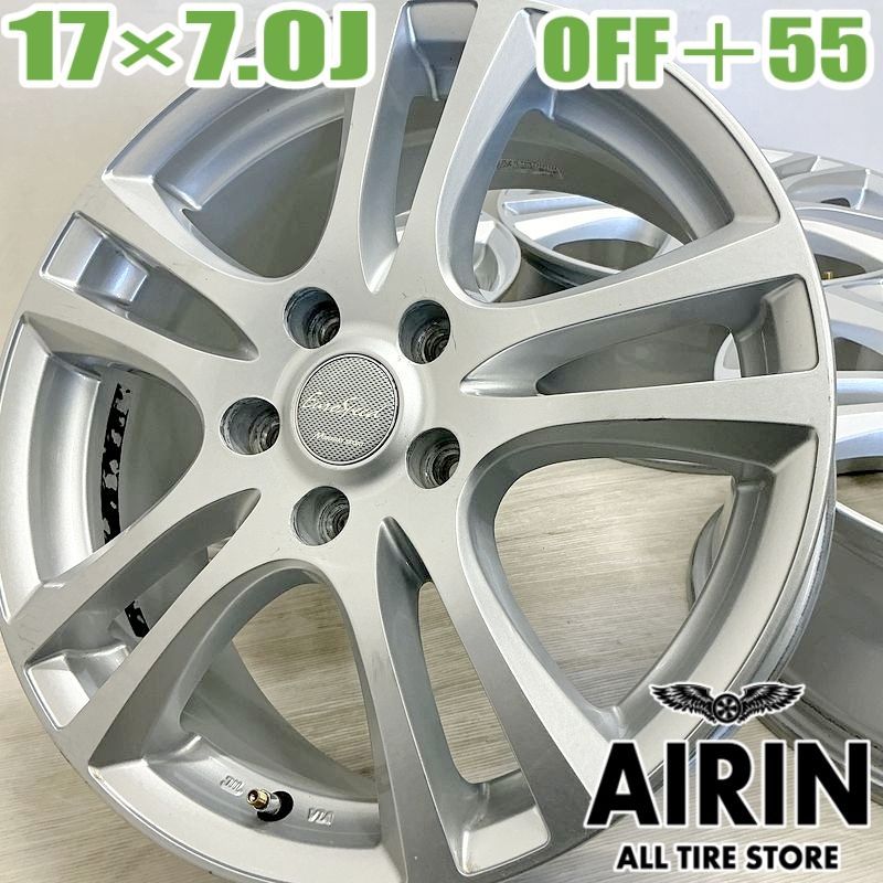 17インチ アルミ マナレイスポーツ Euro speed ユーロスピード 4本セット ヴェゼル オデッセイ アテンザスポーツ アテンザセダン レヴォーグ ヴェゼル ビーゴ アルミホイール アルミホイール ホイール 社外ホイール ホイール