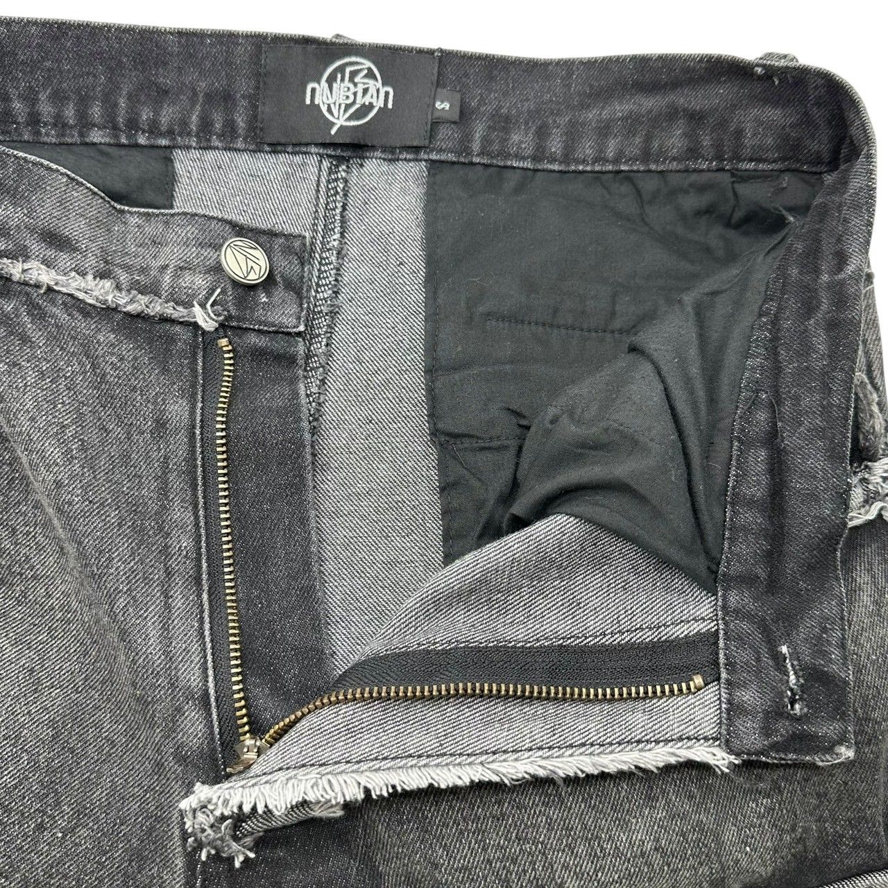 NO/FAITH STUDIOS バギーデニム S NO/FAITH STUDIOS BAGGY DENIM ブラック サイズS NO/FAITH