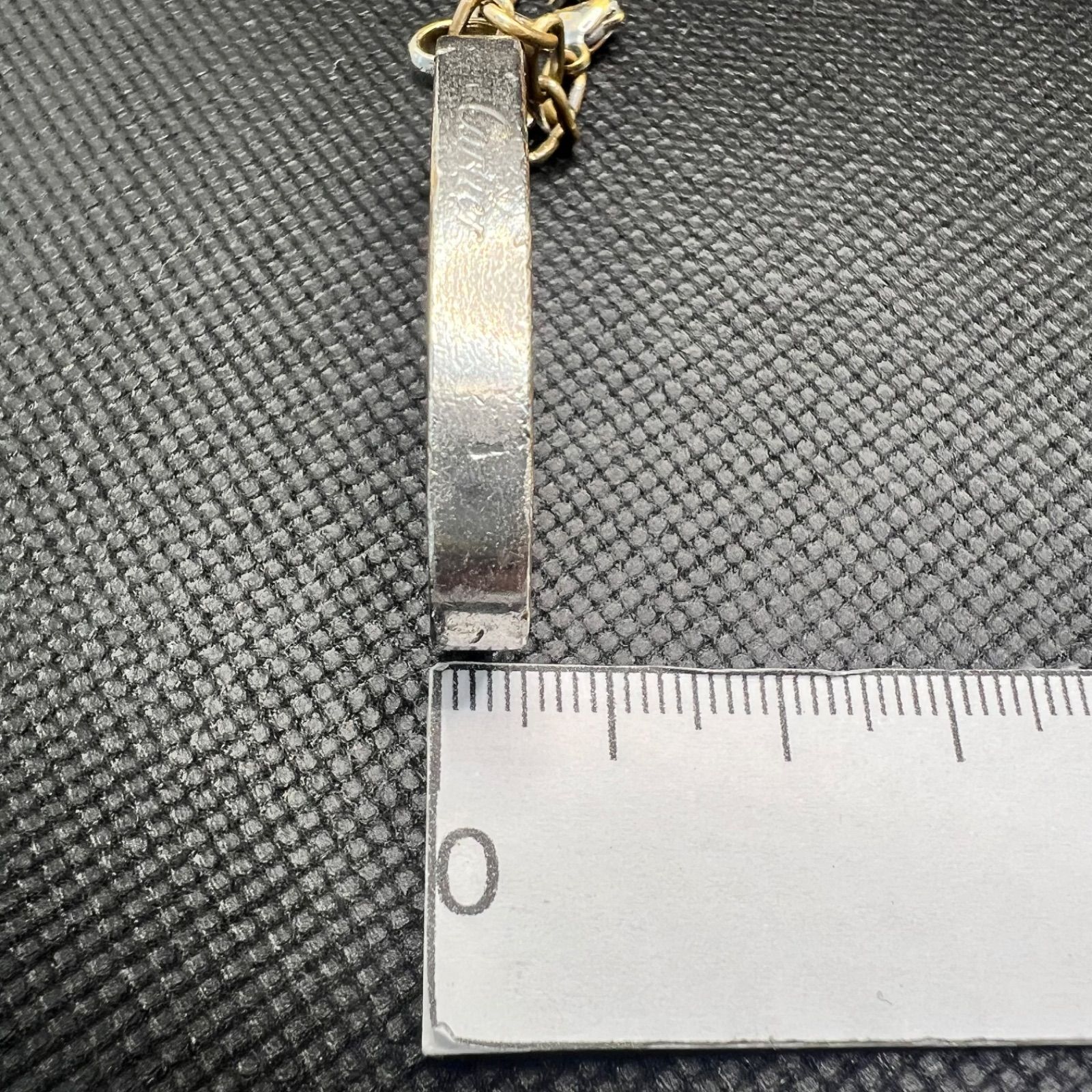 Cartier カルティエ キーホルダー キーリング ロゴ シルバー - メルカリ