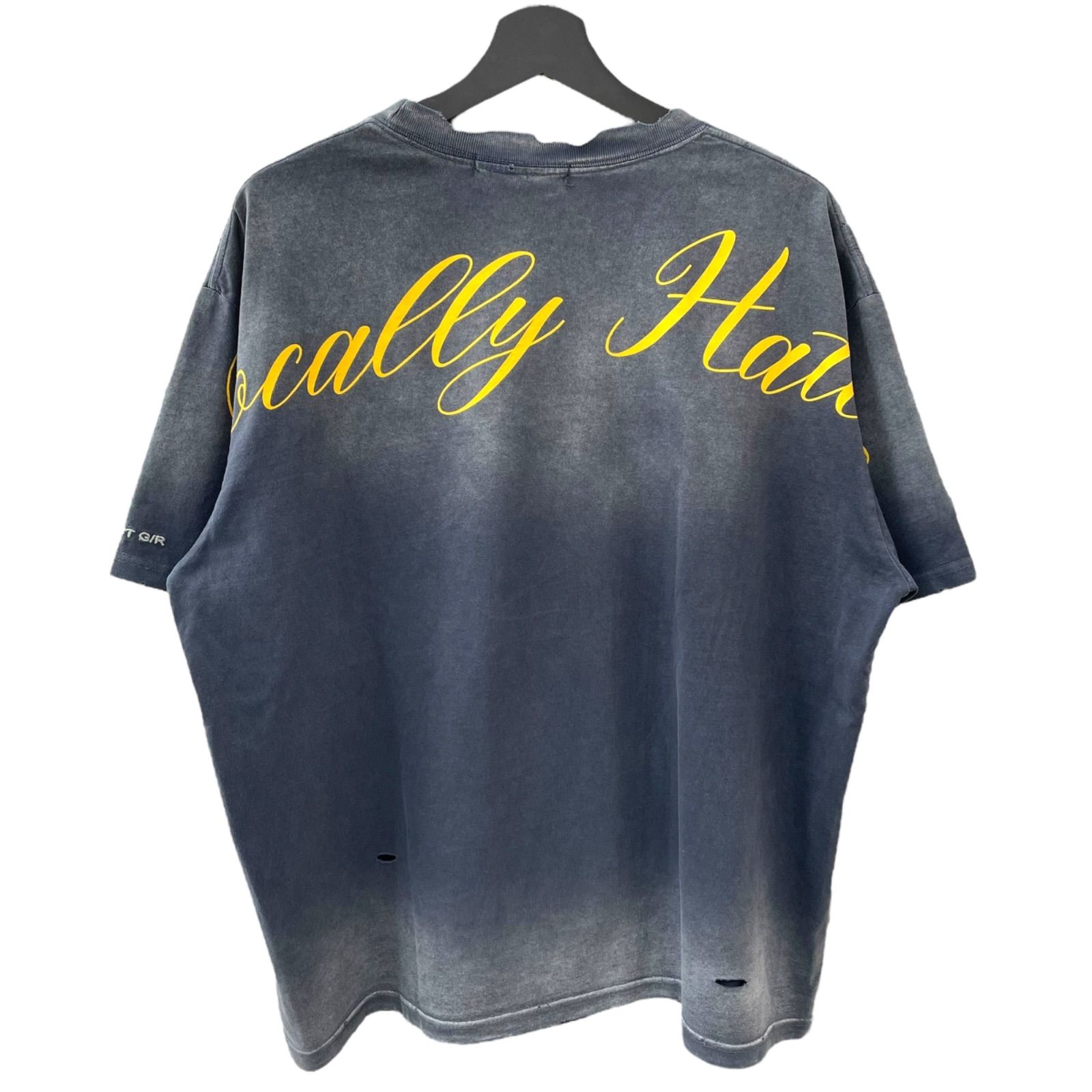PROJECT G/R】WASHED LOCALLY HATED T-SHIRT プロジェクトジーアール 
