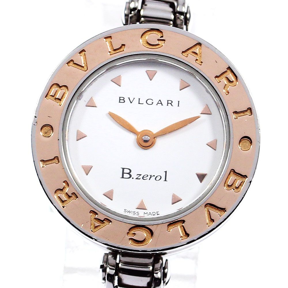 ブルガリ BVLGARI BZ22SG B-zero1 K18PGコンビ クォーツ レディース内 