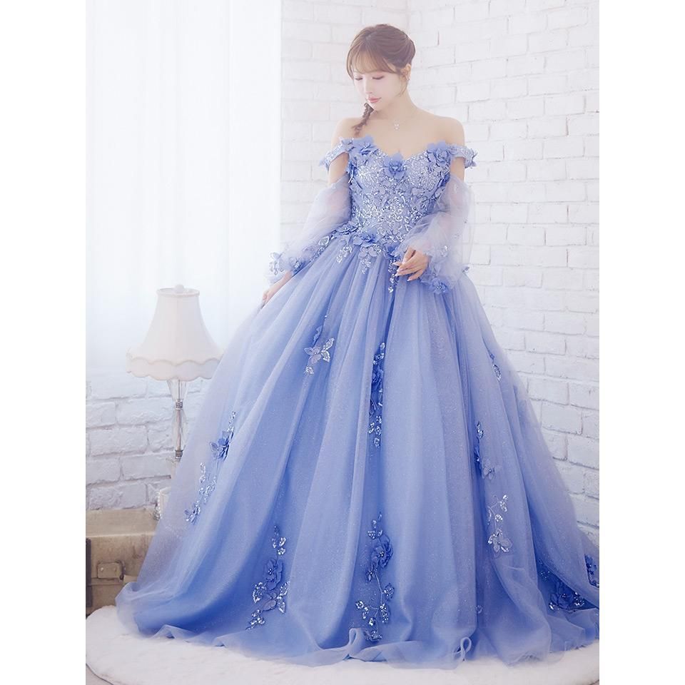 AngelR / エンジェルアール】ロングスリーブウェディングドレス