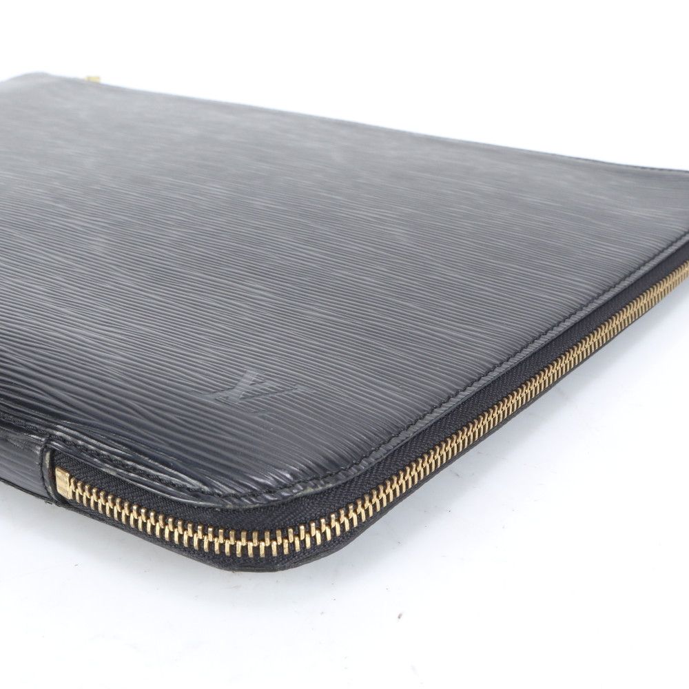 極美品 ルイヴィトン エピ ポッシュ ドキュマン M54492 レザー