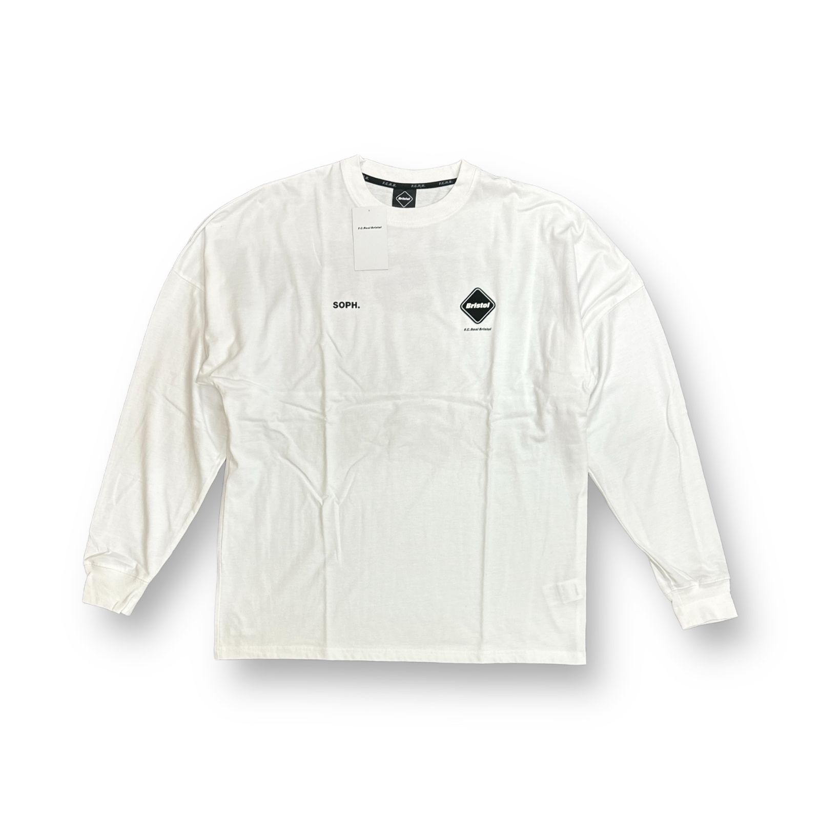 定価15400円 F.C.Real Bristol 22AW L/S BIG LOGO TEAM BAGGY TEE FCRB 