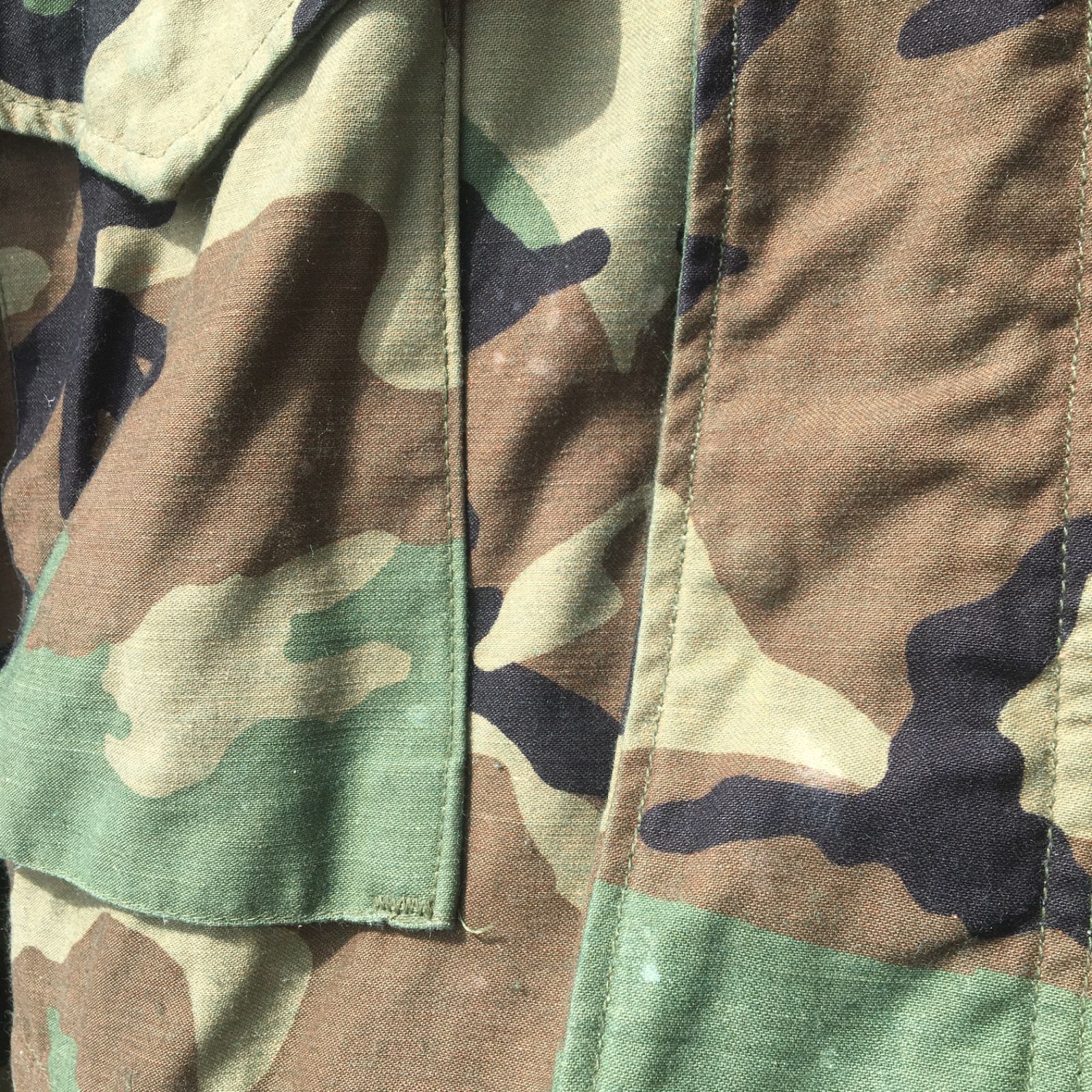 80's Vintage 【US ARMY】米軍実物 M-65 3rdブラスジッパー ミリタリー