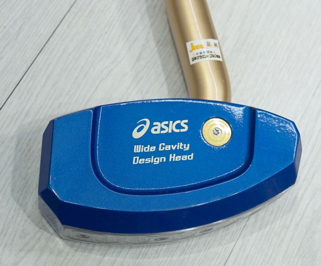 美品】アシックス 左打ちグランドゴルフクラブ スレンダーツインカーブ