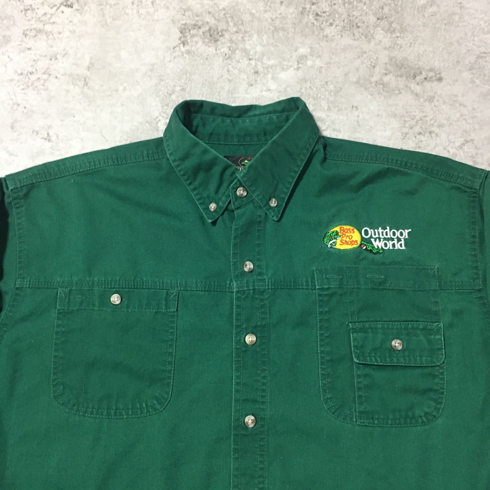 90s Bass Pro Shops STAFF Shirt #2 バスプロショップス スタッフ