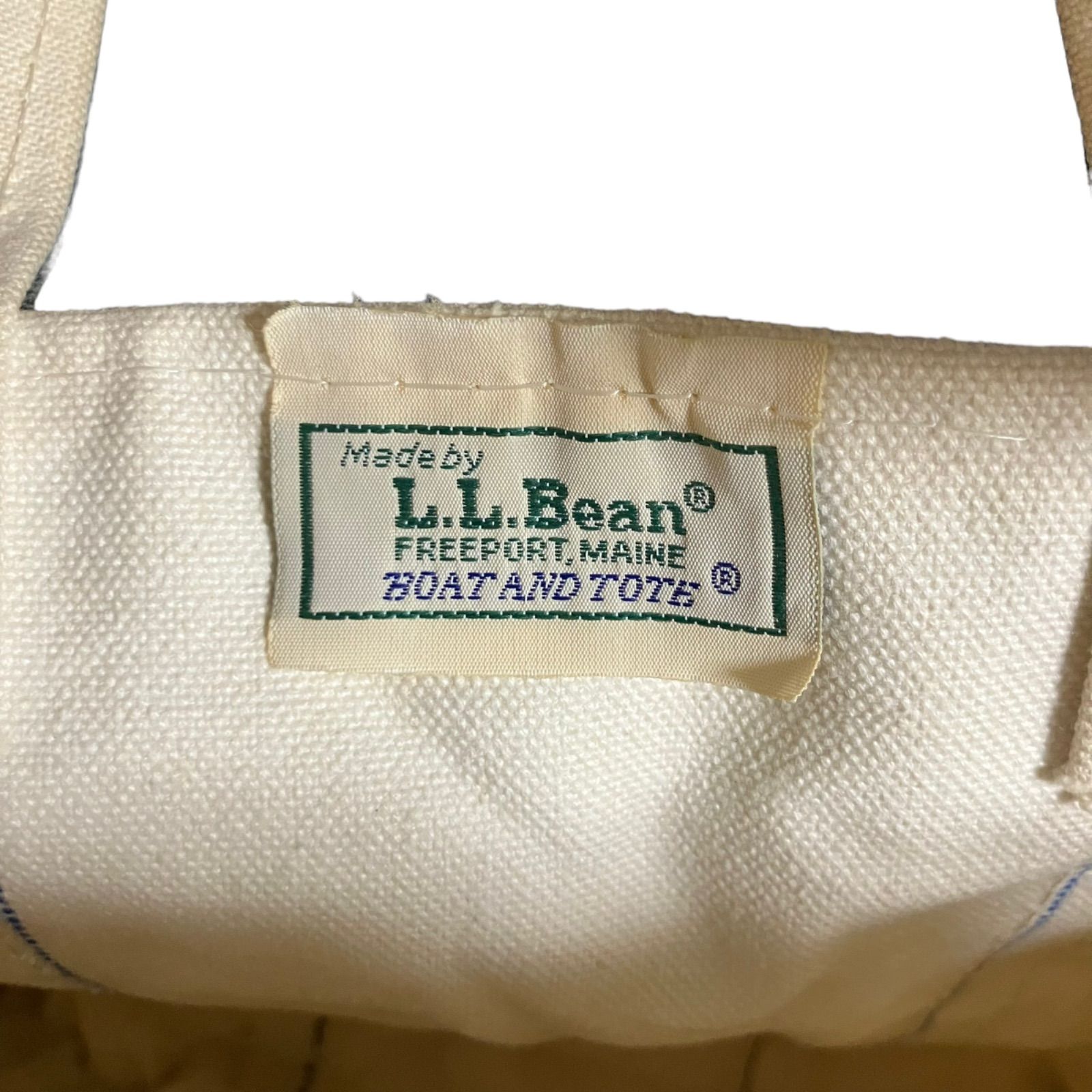 L.L.Bean】80s Boat and Tote Medium size 