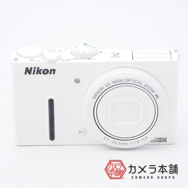 Nikon ニコンCOOLPIX P330 ホワイト - カメラ本舗｜Camera honpo