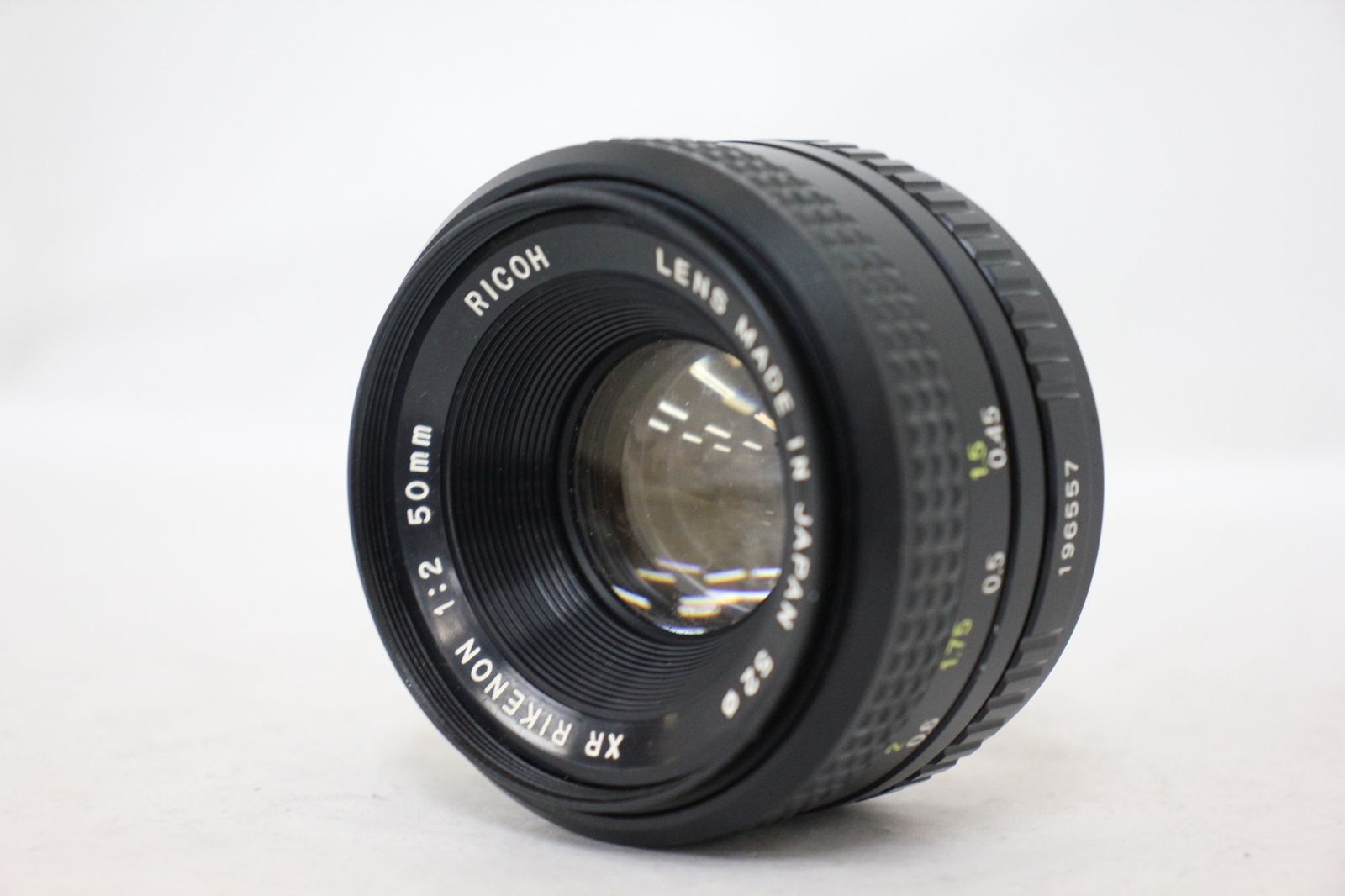 訳あり品】 【和製ズミクロン】 リコー Ricoh XR RIKENON 50mm