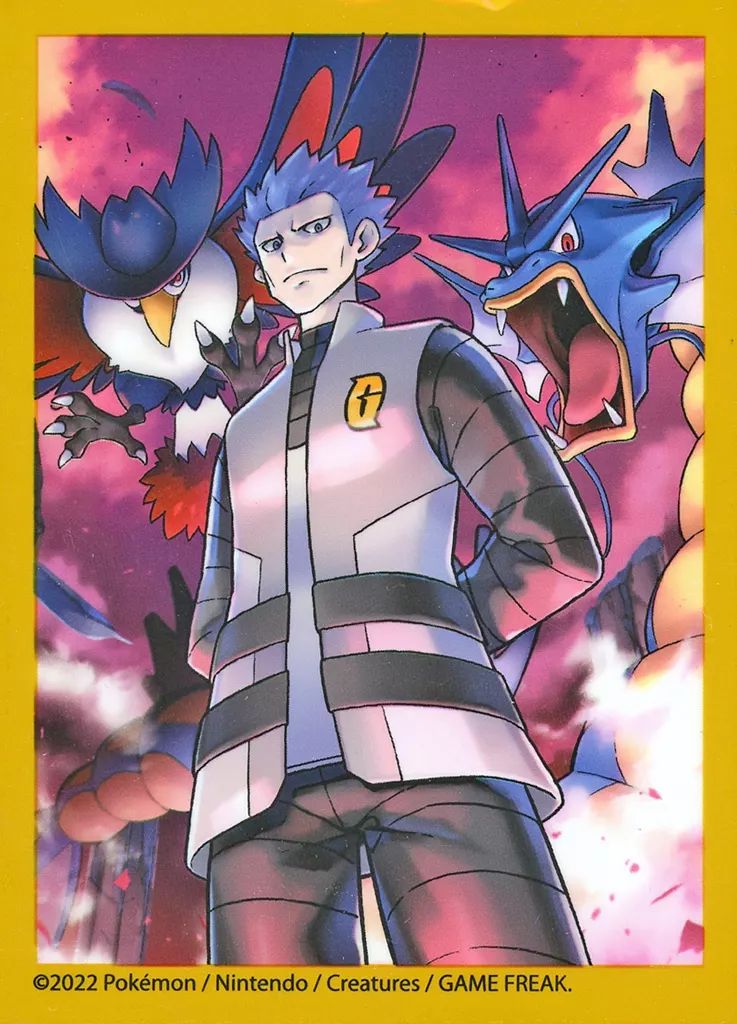 [Used] Supply [Single Item] Akagi Deck Shield (sleeve) “Pokemon Card Game Cyrus Premium Tournament Collection -Akagi Premium Tournament Collection- [English Version]” included