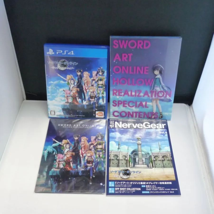 1193　PS4　ソードアート・オンライン　初回限定生産版　２点セット