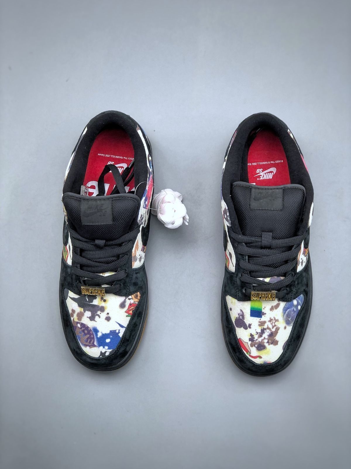 Nike SB Dunk Low "Rammellzee" シュプリーム × ナイキ SB ダンク ロー "ラメルジー"FD8778-001