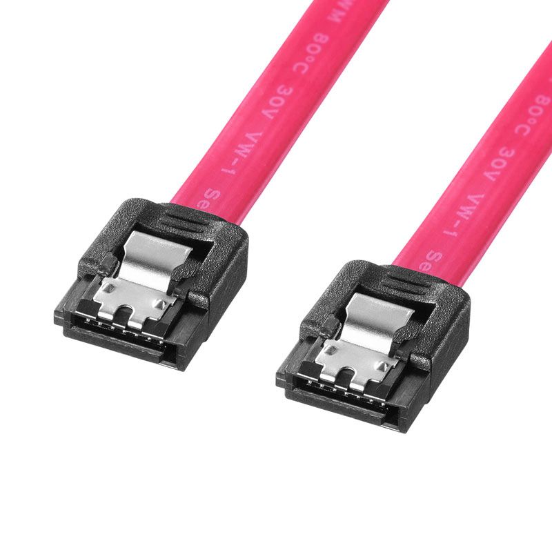 （まとめ買い）サンワサプライ シリアルATA3ケーブル ラッチ付き 0.5m TK-SATA3-05 【×3セット】