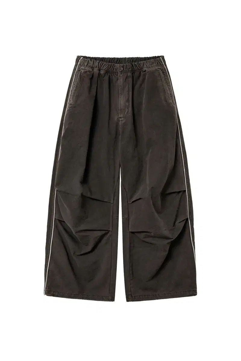 HATCHINGROOM スノウ トラック パンツ Bleached Black