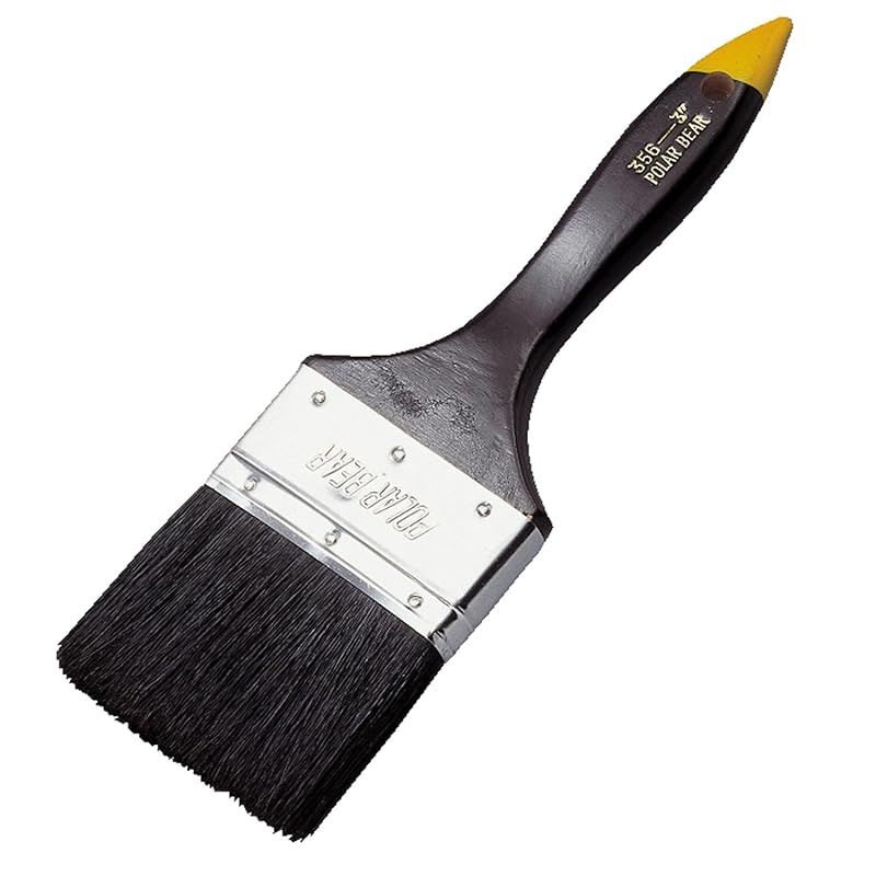 箱売り 大塚刷毛 ラスター刷毛 356 平 黒 3インチ 12本入り 0