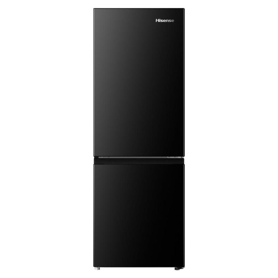 美品高年式24年Hisense 冷蔵庫 ブラック 175L 2ドア ハイセンス 冷蔵庫 幅49cm 175L ブラック HR-D1701B 2ドア 割引