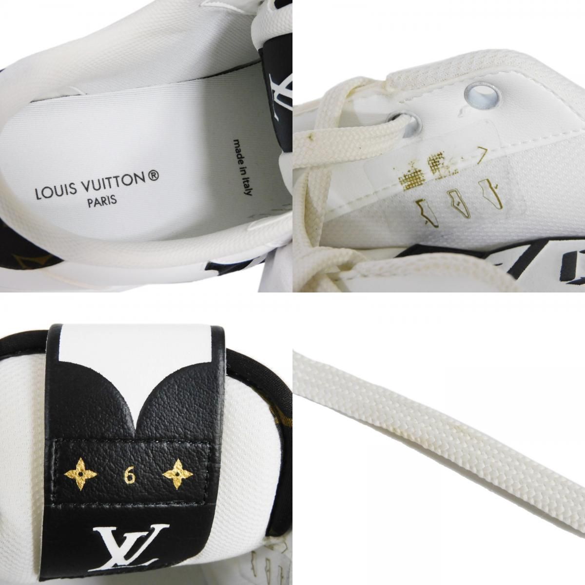 ルイ・ヴィトン チャーリーライン LVロゴ 6 25 モノグラム スニーカー