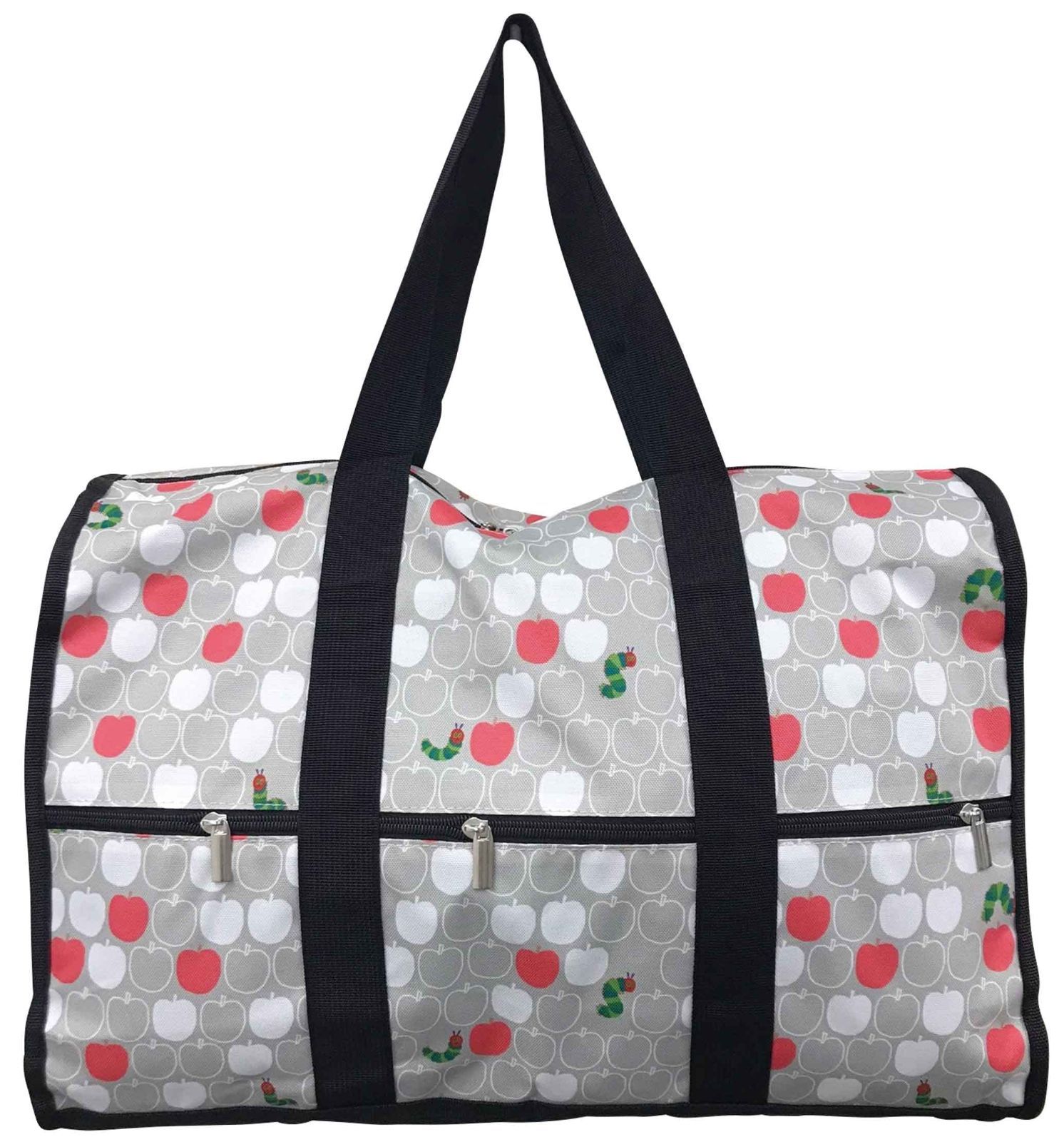 アイプランニング はらぺこあおむし ボストンバッグ グレー K3187B