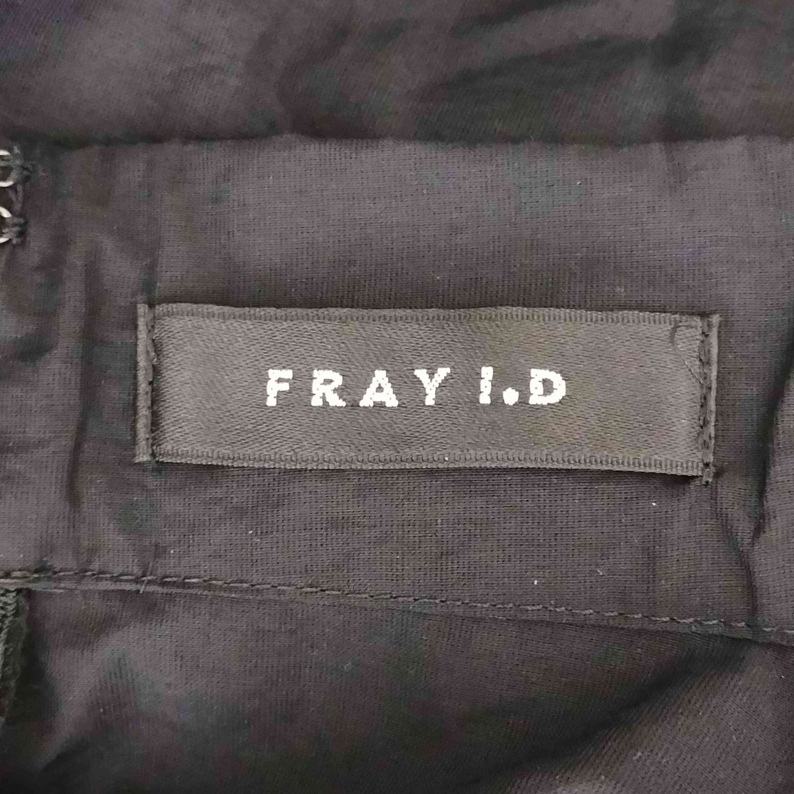 FRAY I.D シアータフタアシメドレス ホワイト サイズ0 付属品あり fray I.D シアータフタアシメドレス - メルカリ
