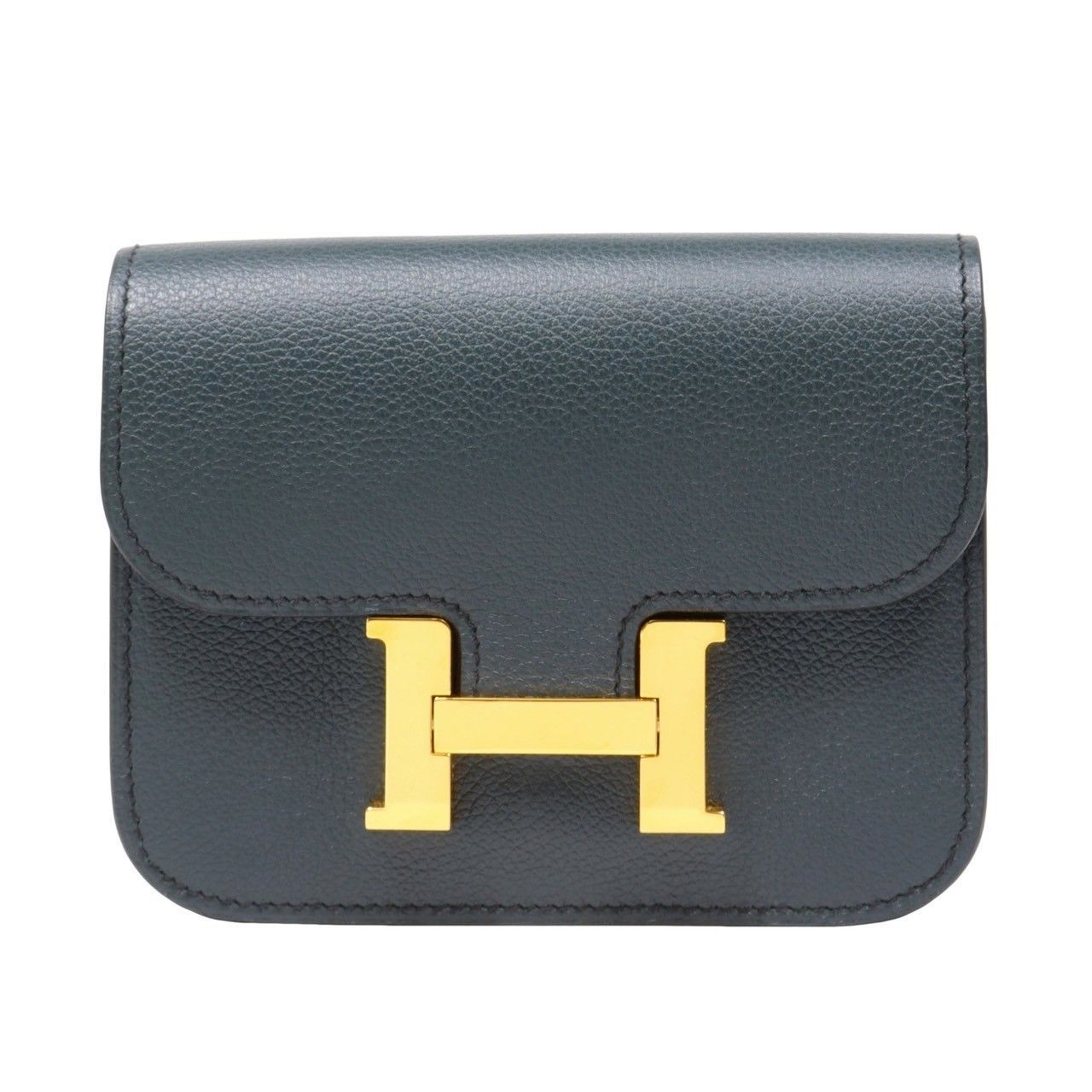 HERMES エルメス コンスタンス スリム バイカラー エプソン ダーク 