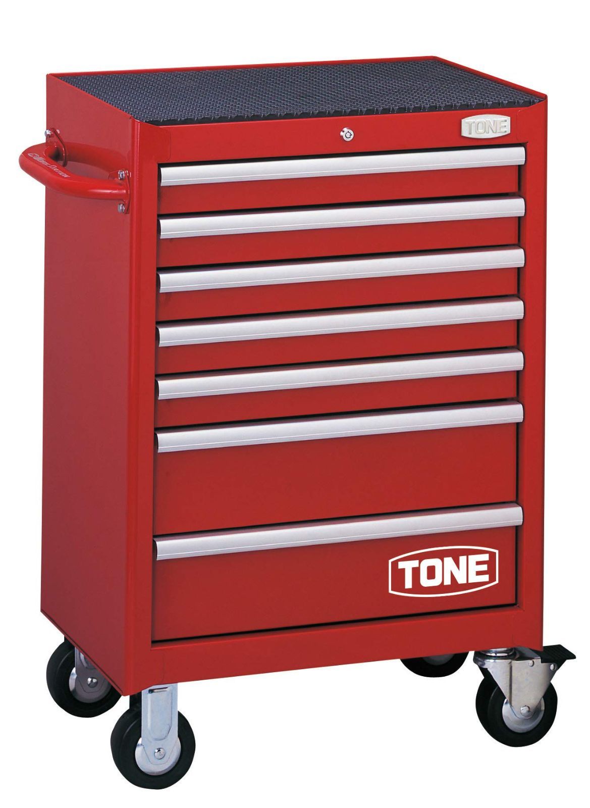 在庫処分 トネ TONE ローラーキャビネット WS207R レッド