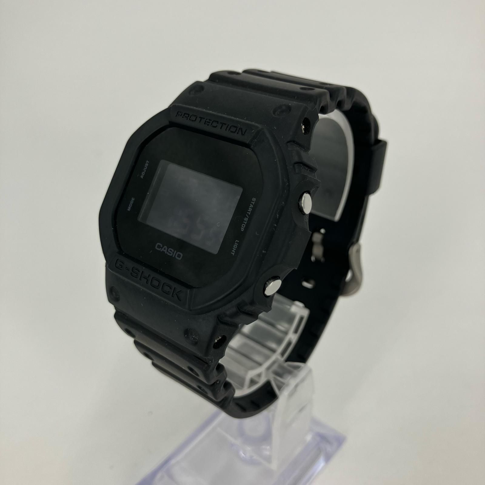 【イオン広店】 中古 G-SHOCK | ジーショック 腕時計 デジタルクォーツ DW-5600BB-1JF ブラック 【131】