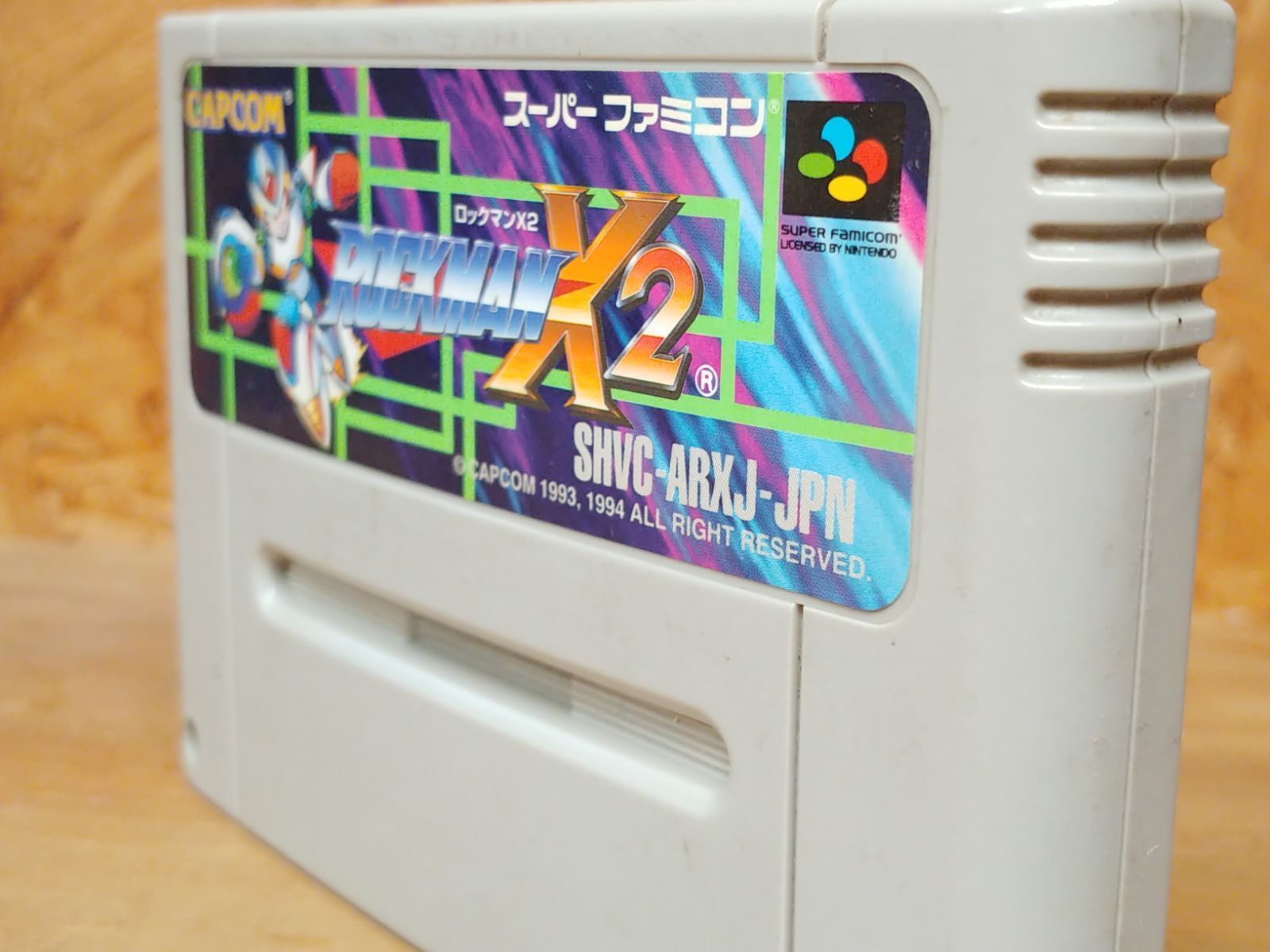 中古 動作確認済 ロックマンX2 ROCKMAN X2 スーパーファミコン