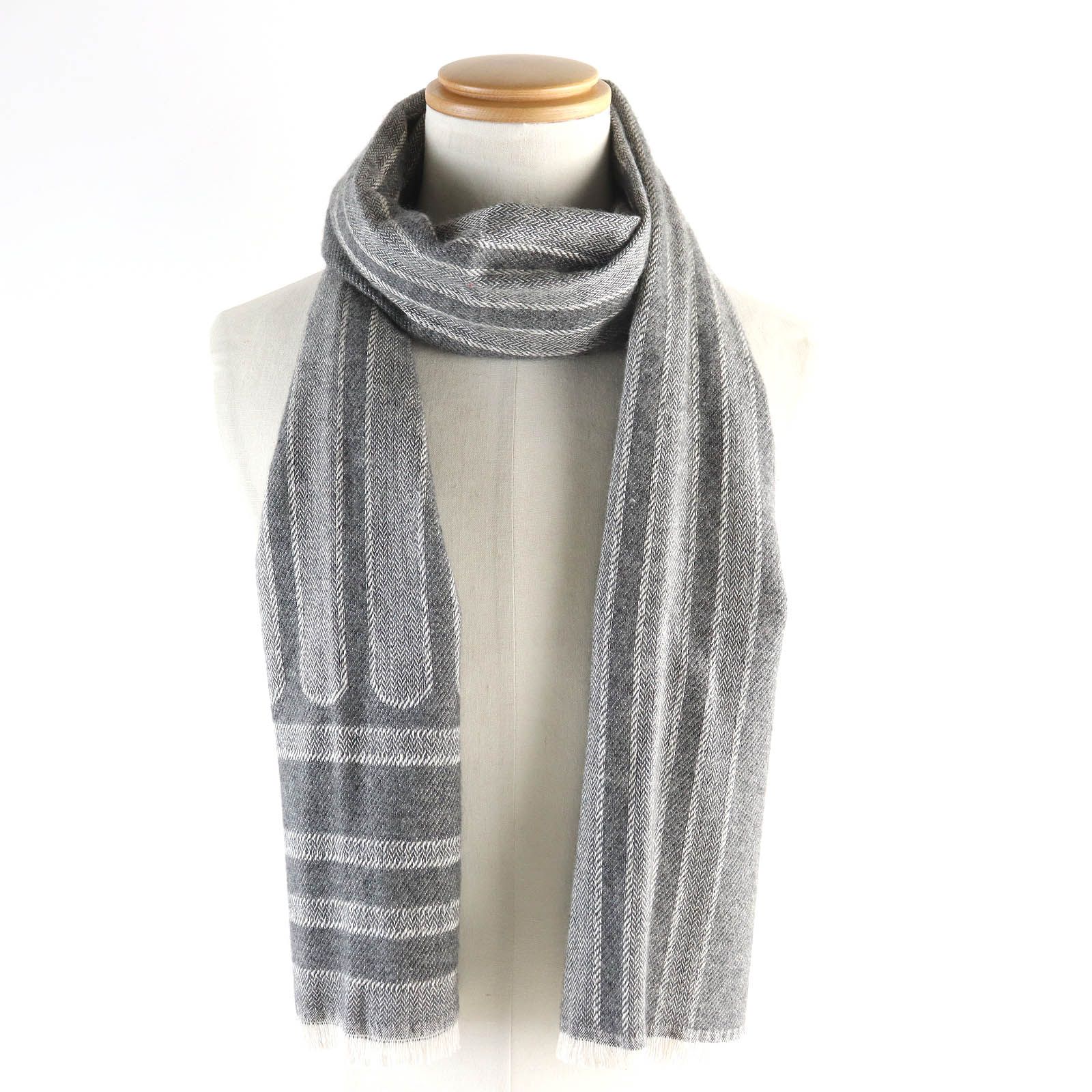 BVLGARI ブルガリカシミヤマフラーイタリア製