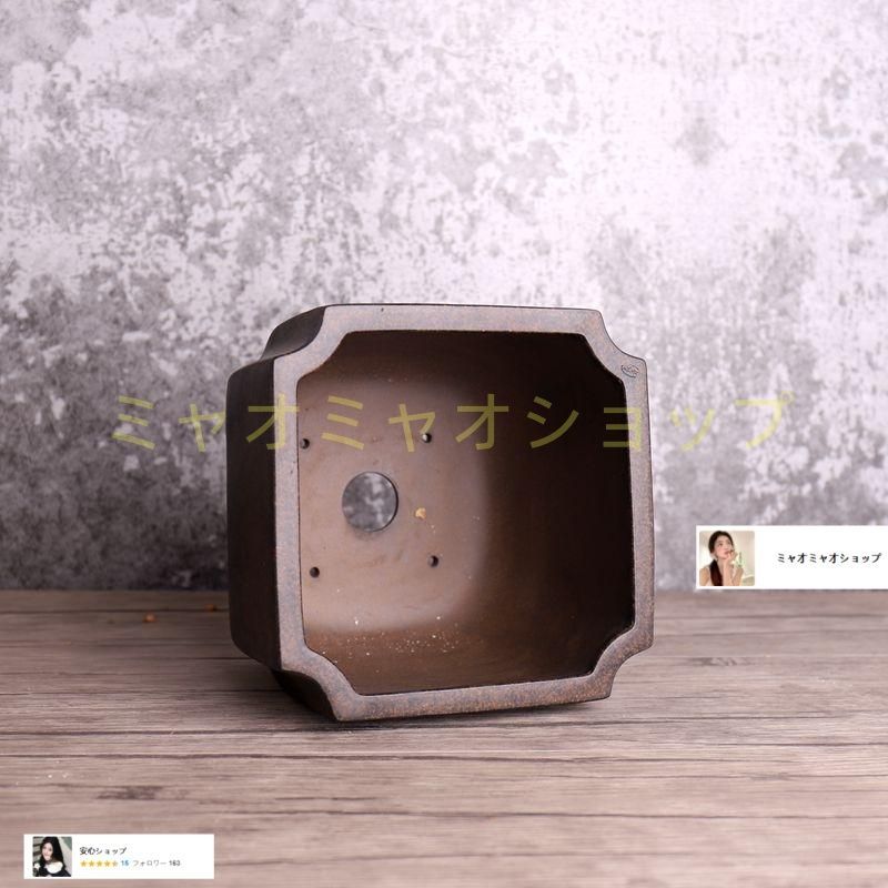 宜興紫砂鉢 四方抽角鉢 盆栽鉢 植木鉢 小品盆栽鉢 大品盆栽鉢 IMPECCABLEHEALTHCARESERVICES_COM