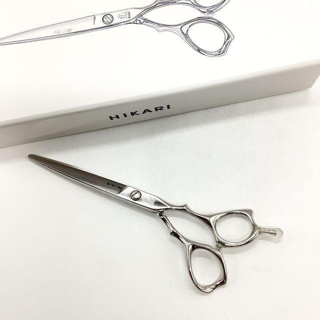 ヒカリシザーズHIKARI光シザーHIKARI SCISSORS BEAM COSMOS162 シザー オフセット 理容 美容ハサミ 美容師 理容師 右利き 6インチ sc2081