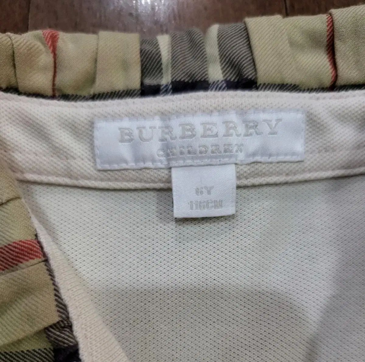 Burberry Kids(バーバリーキッズ) ショートスリーブカラードレス