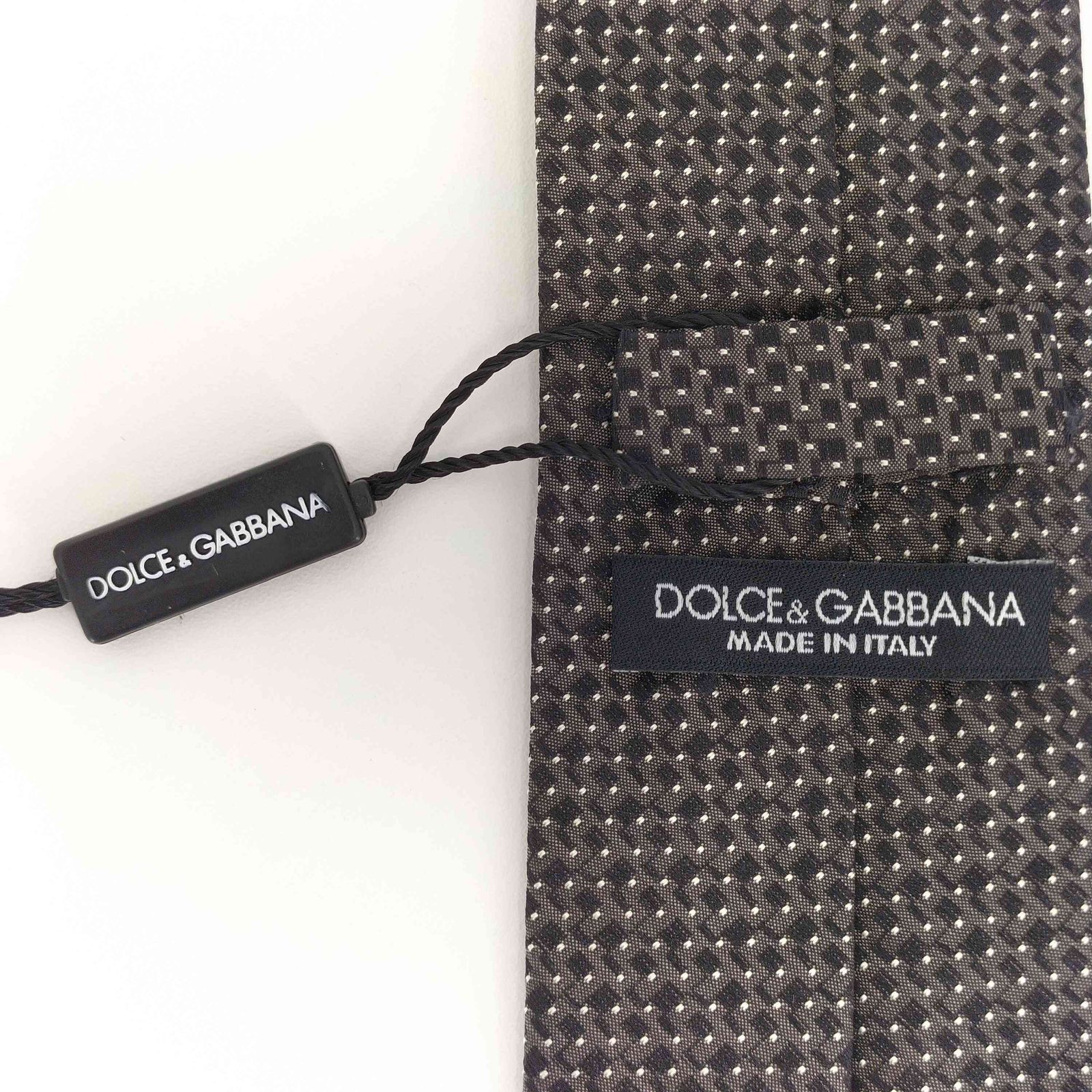ドルチェアンドガッバーナ DOLCE&GABBANA ドット柄 シルク