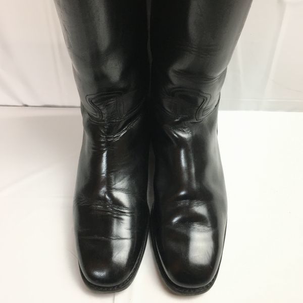 試着交換OK！オールレザー CAVALLOカバロ 乗馬ブーツ size38 23.5-24.0