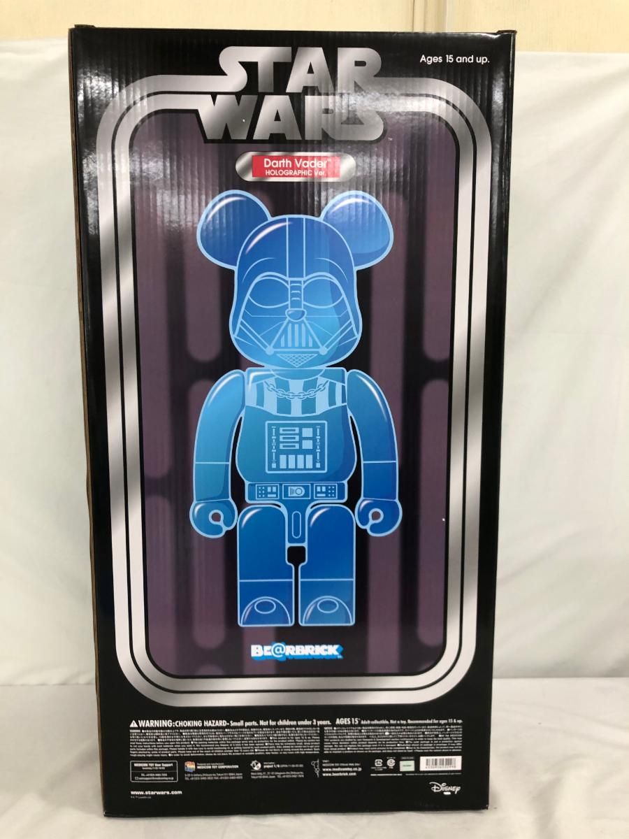 ♪BE@RBRICK-ベアブリック- 1000% ダース・ベイダー ホロ