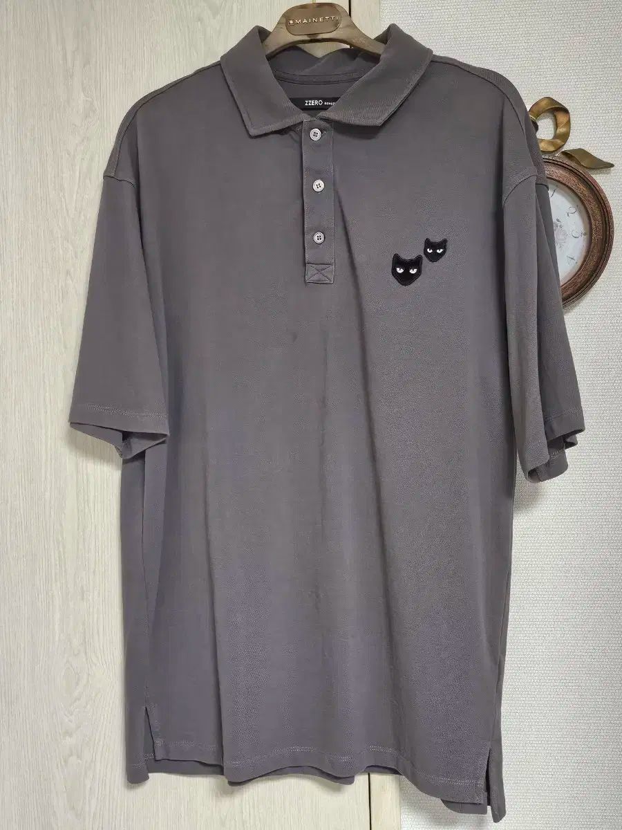 SONGZIO HOMME ソンジオ オム ZZERO SONGZIO ピケTシャツ ダークグレー