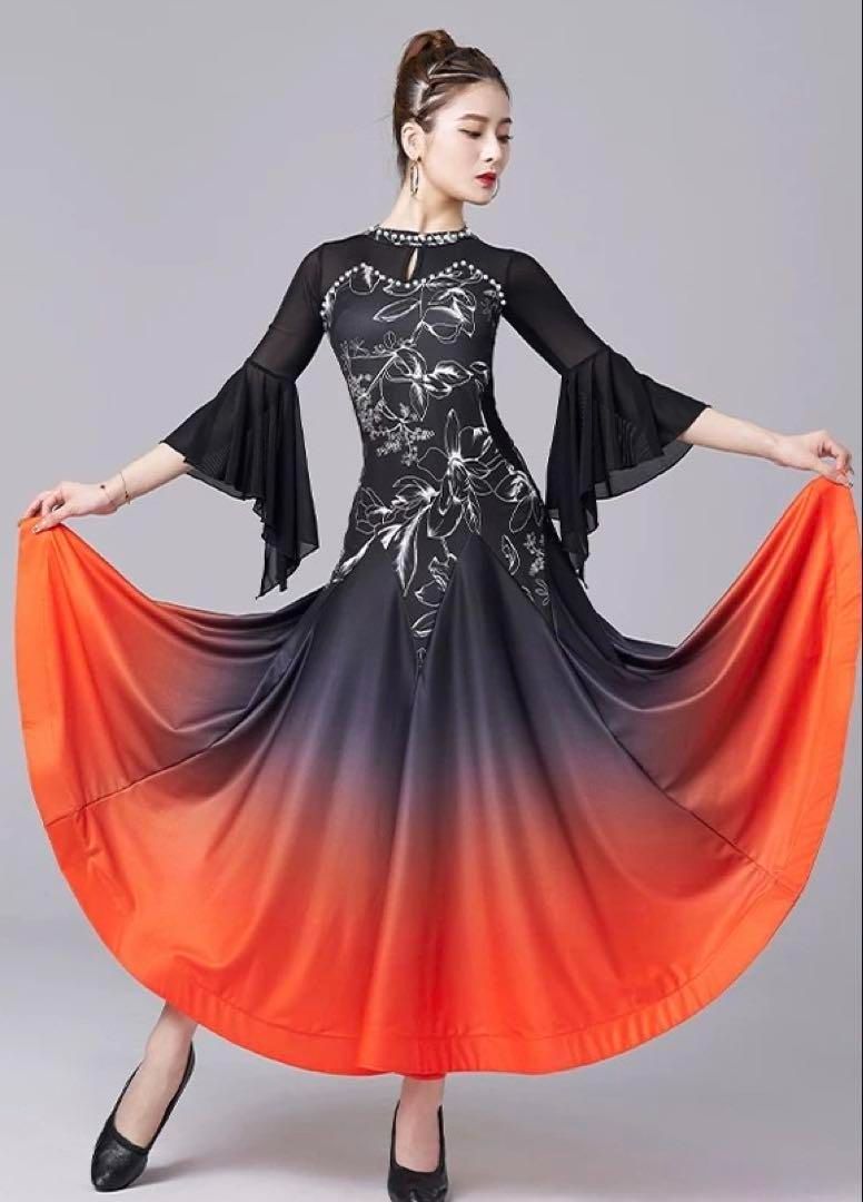 スタンダードにおすすめな練習着♪袖フリルが特徴！2色ワンピース！ 2025年新作 スタンダードにおすすめな練習着袖フリルが特徴！2色