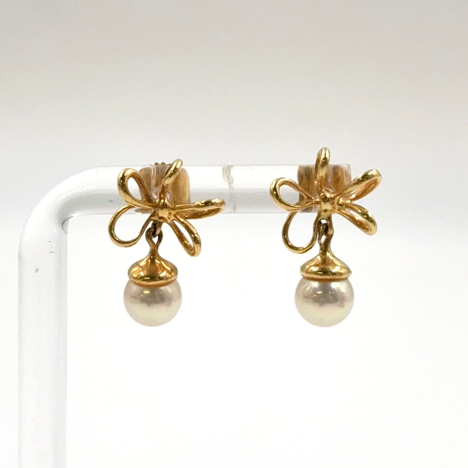 Tiffany & Co. ゴールドフラワーピアス フラワー ピアス（872155