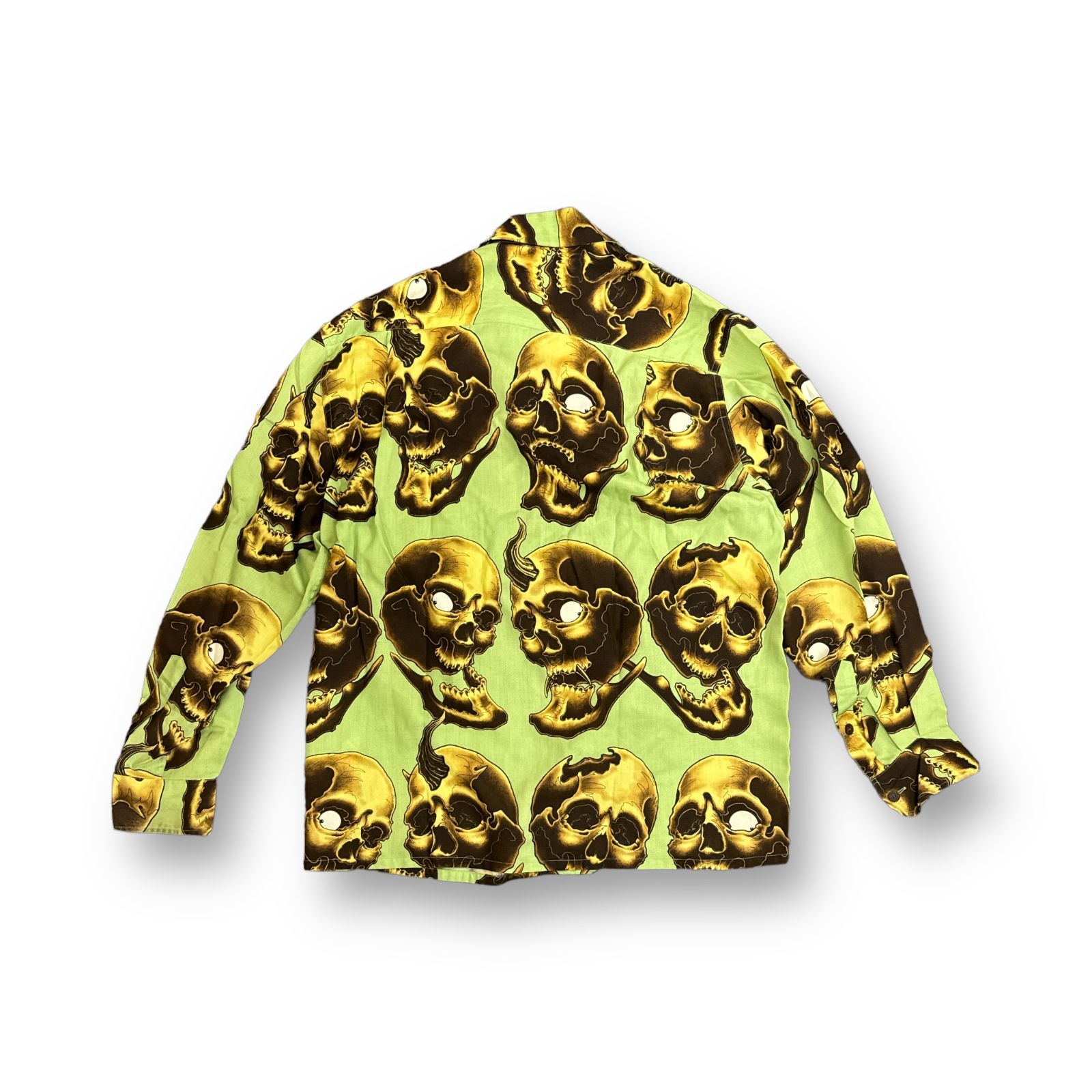 定価51700円 WACKO MARIA 21SS 56 TATTOO STUDIO | HAWAIIAN SHIRT L/S -TYPE 2  56タトゥースタジオ ハワイアンシャツ ワコマリア 56TS-WM-HI13 M 61183A4