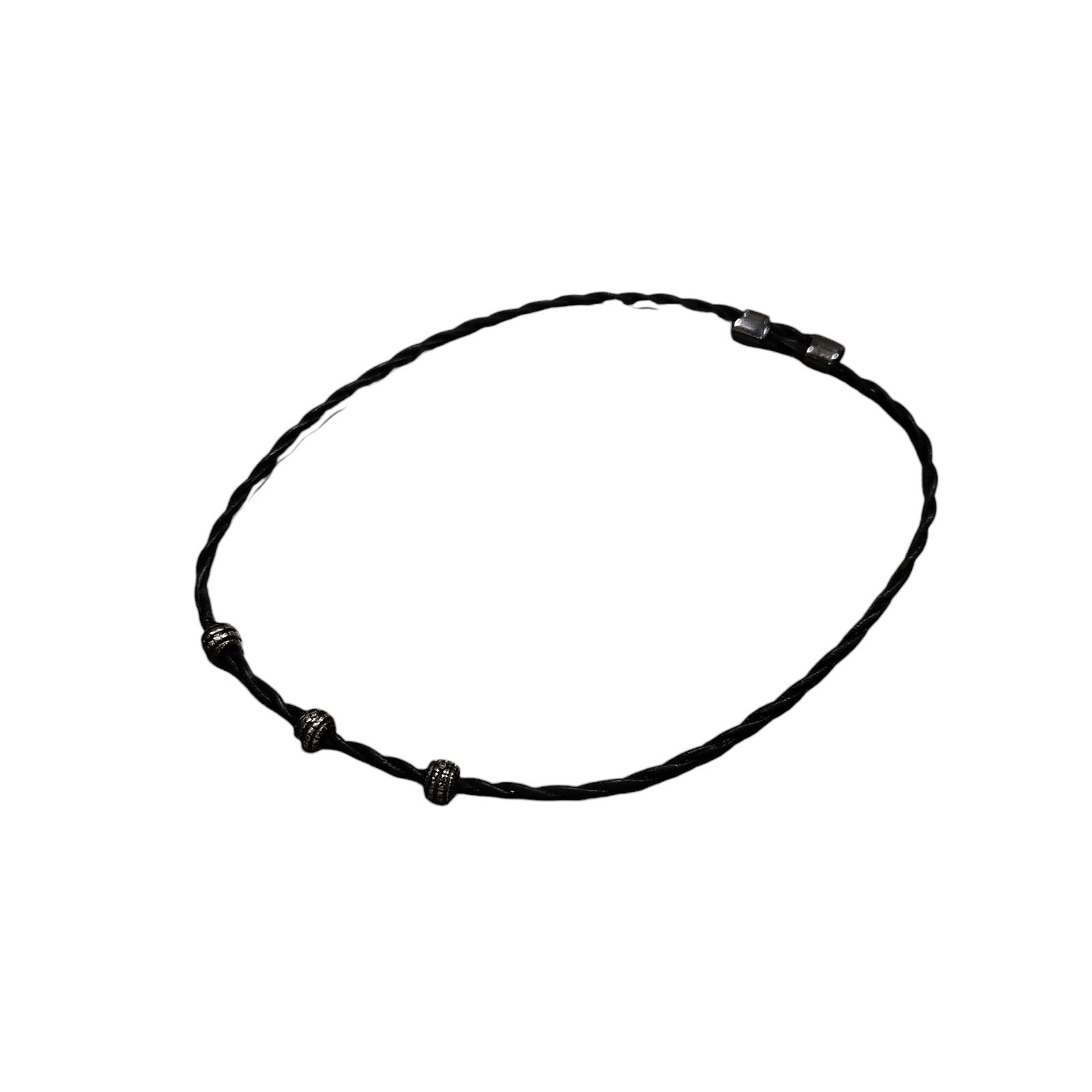 ダミアーニ Damiani メトロポリタンドリーム 3P 20062141 ダイヤモンド K18WG レザー ブレスレット ユニセックス 101675883 返品可ダミアーニ Damiani メトロポリタン ドリーム 3P